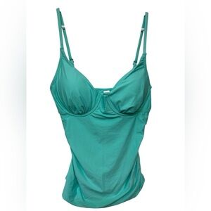 Anne Cole Women's Adjustable Strap Tankini Swim Top NWT